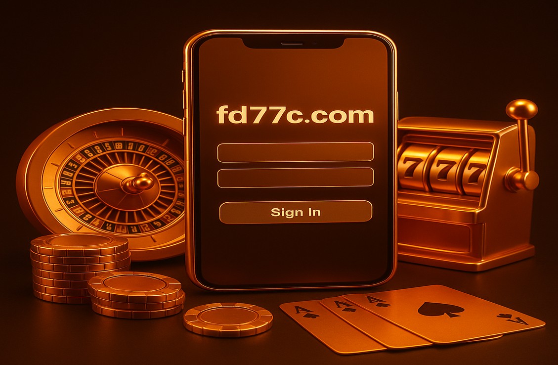 fd77 অ্যাকাউন্ট লগইন স্ক্রিন